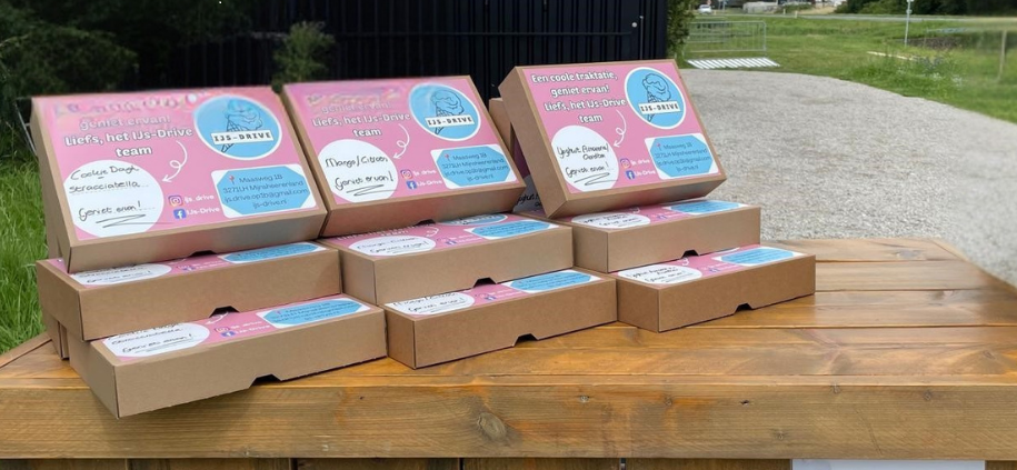 Tractatieboxen op balie