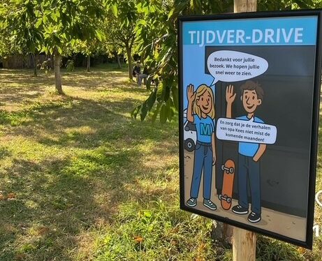 posters Tijd-Verdrive in de boomgaard